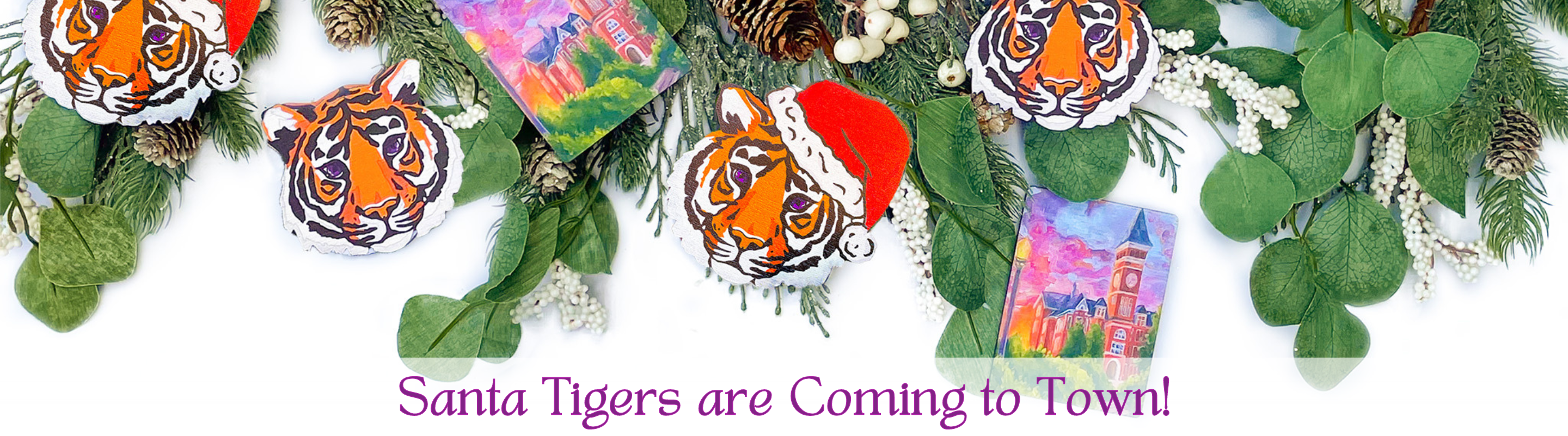 Santa Tigers are Coming to Town!