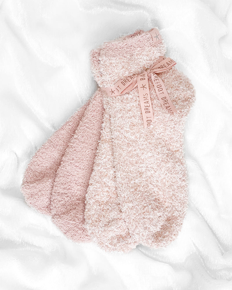 Barefoot Dreams Barefoot Dreams - Infant Socks Pink