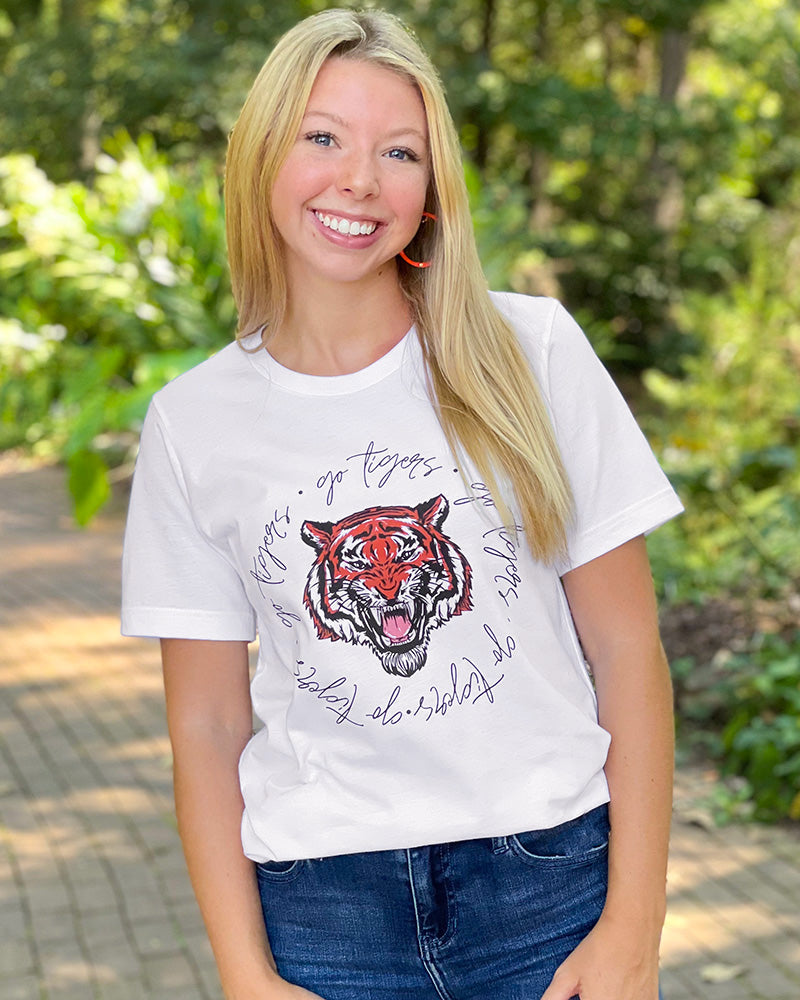 Tigers Football Graphic Tee – Rustic Ruffles Boutique