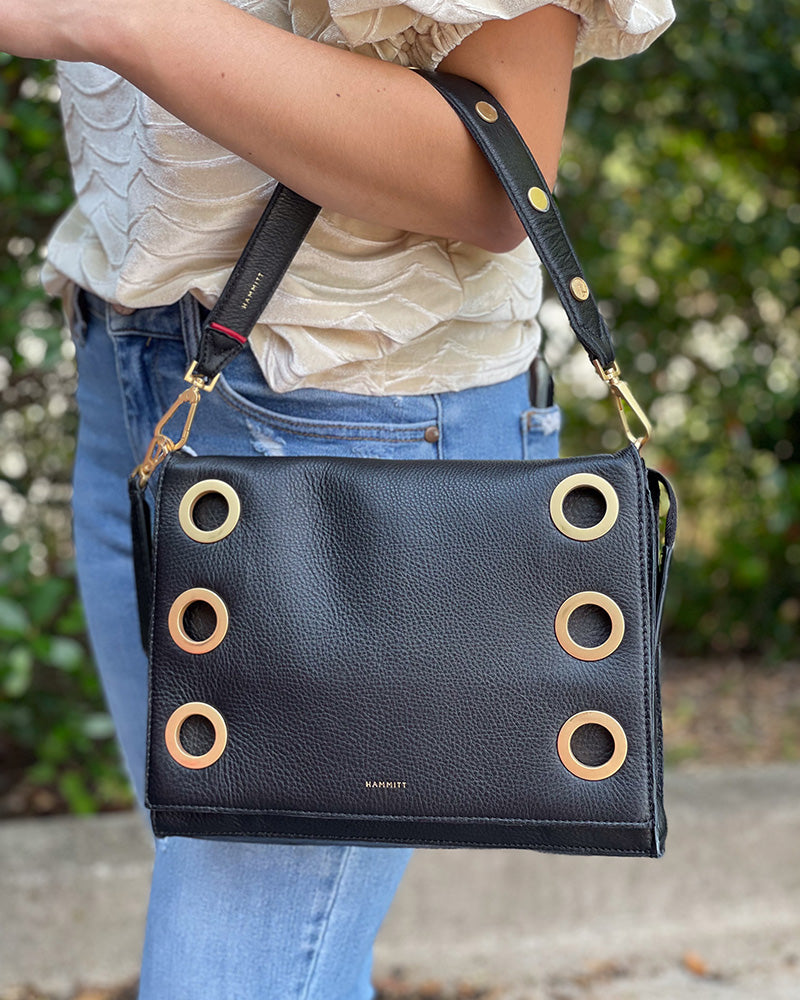 Hammitt Montana Clutch Large Revival Collection – True Orange