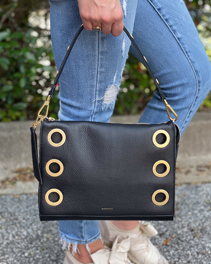 Hammitt Montana Clutch Large Revival Collection – True Orange