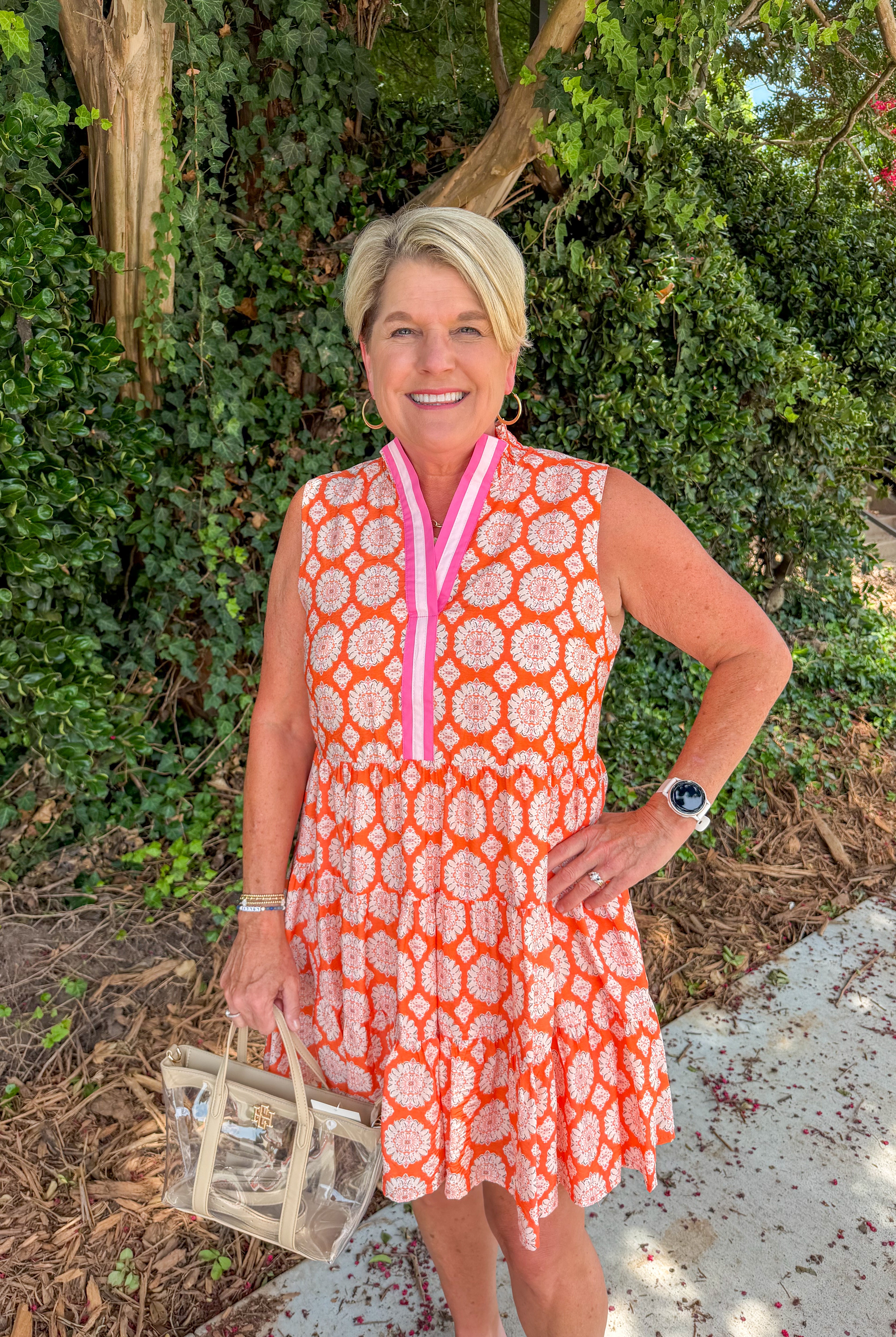orange game day dresses getting ready for gameday | orange crush