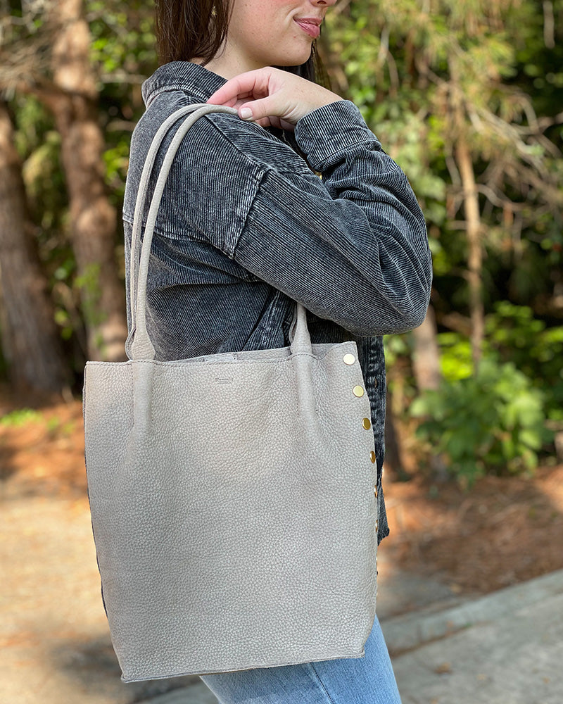 Hammitt Grey Natural Hammitt Handbag Bryant Med Grey Natural Gold